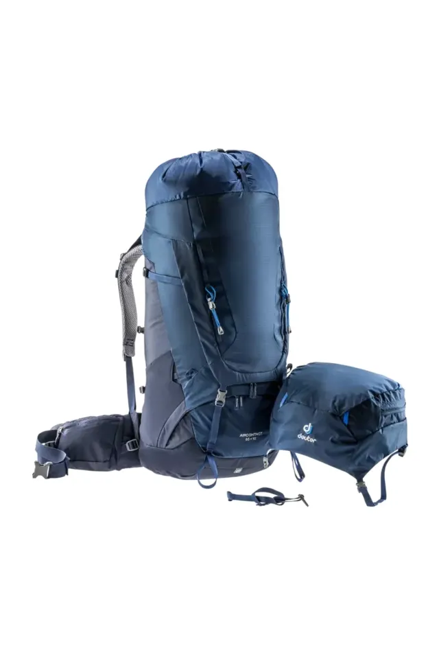 Deuter Aircontact 65+10 Litre Çanta Midnight/Navy