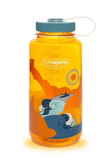 Nalgene 32oz WM Retro Clementine 1 Lt Suluk