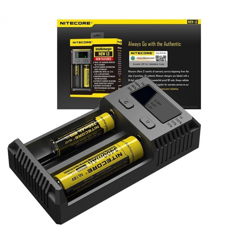 Nitecore New i2 Pil Dolum Kiti (Intellicharger)