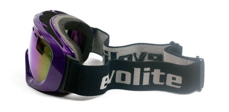 Evolite Snow- SP140-P Kayak Gözlüğü Mor-Mavi