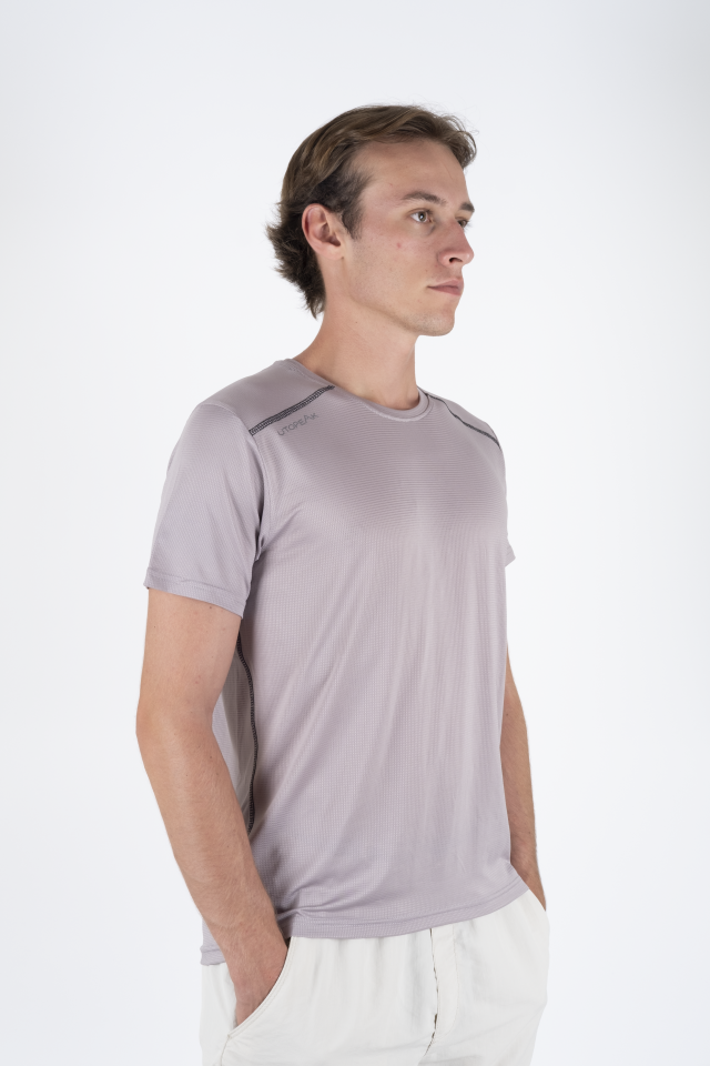 Utopeak Roomy Unisex T-Shirt - Gümüş