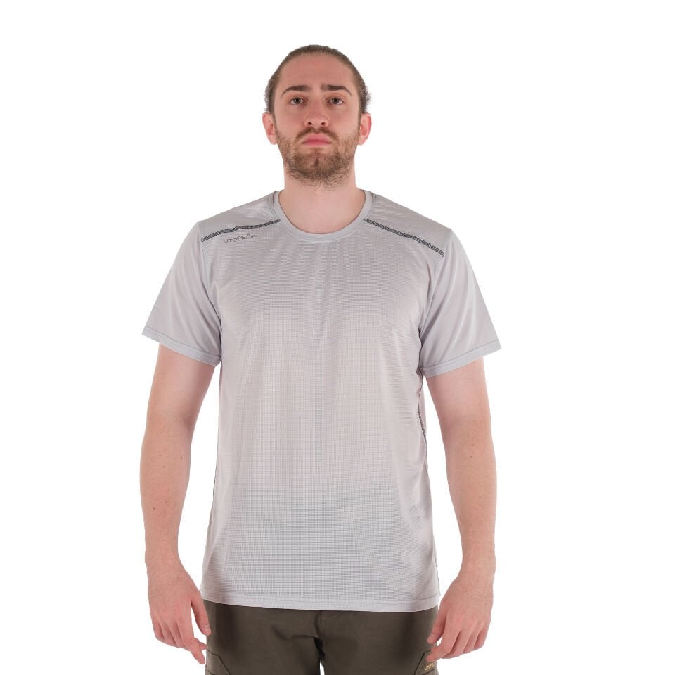 Utopeak Roomy Unisex T-Shirt - Açık Gri