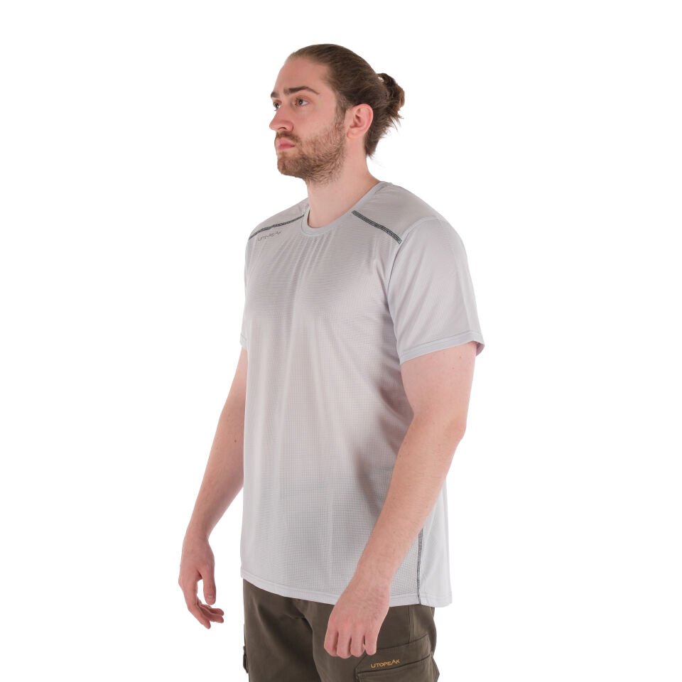 Utopeak Roomy Unisex T-Shirt - Açık Gri