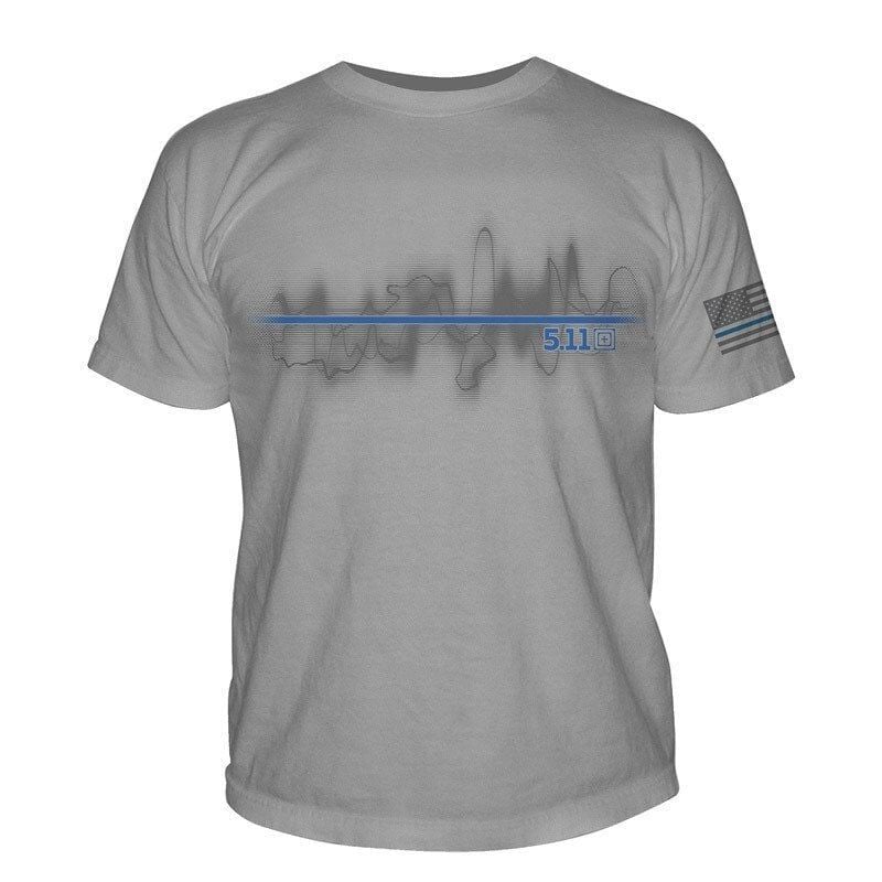 5.11 LOGO T THE THIN BLUE LINE T-SHIRT S