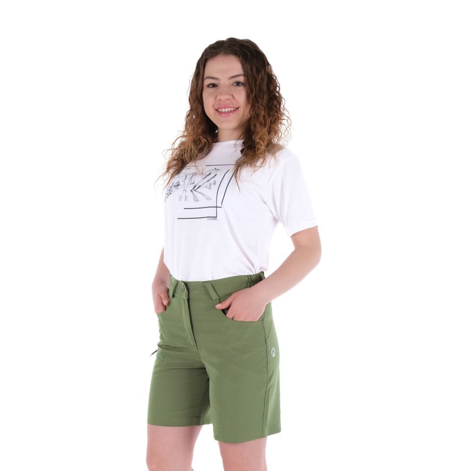 Utopeak Likya Kadın Şort - Çağla