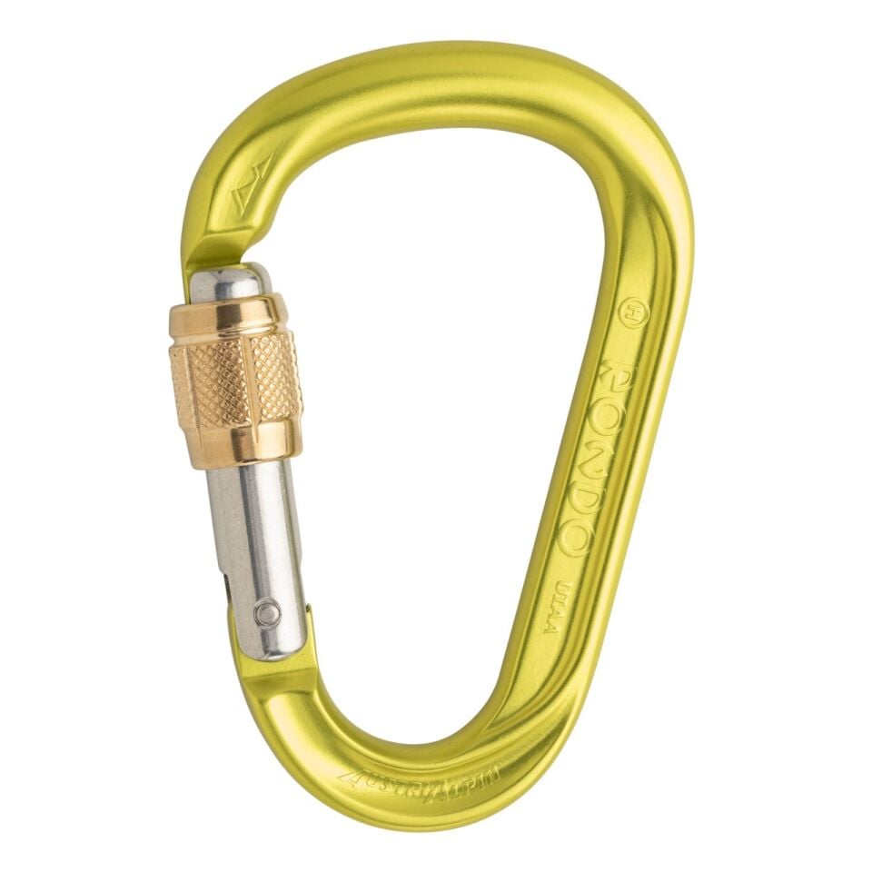 AustriAlpin HMS Rondo Alloy Screwlock Karabina