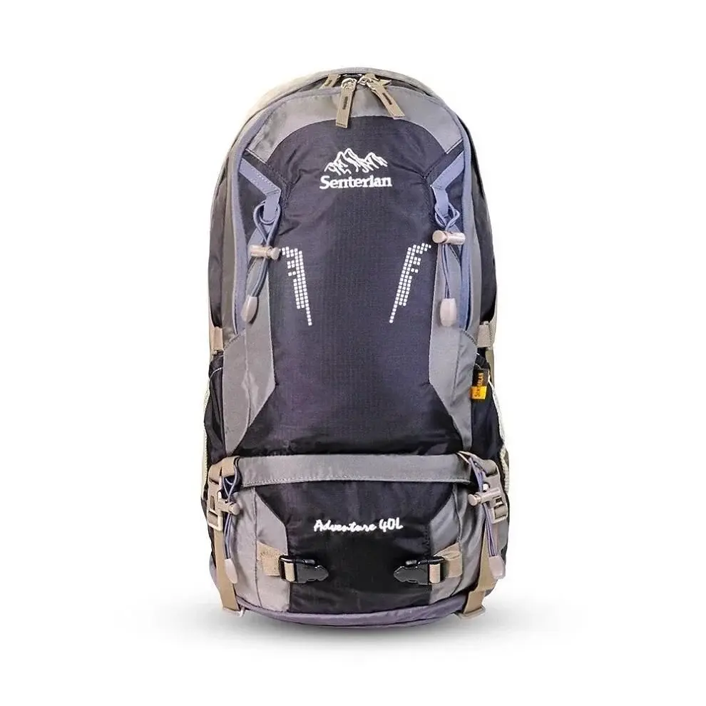 Senterlan Valen 40 Lt Siyah Sırt Çantası