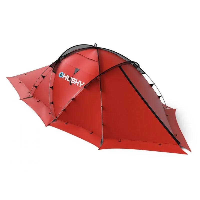 Husky Fighter Kırmızı 3+1 Kişilik Çadır