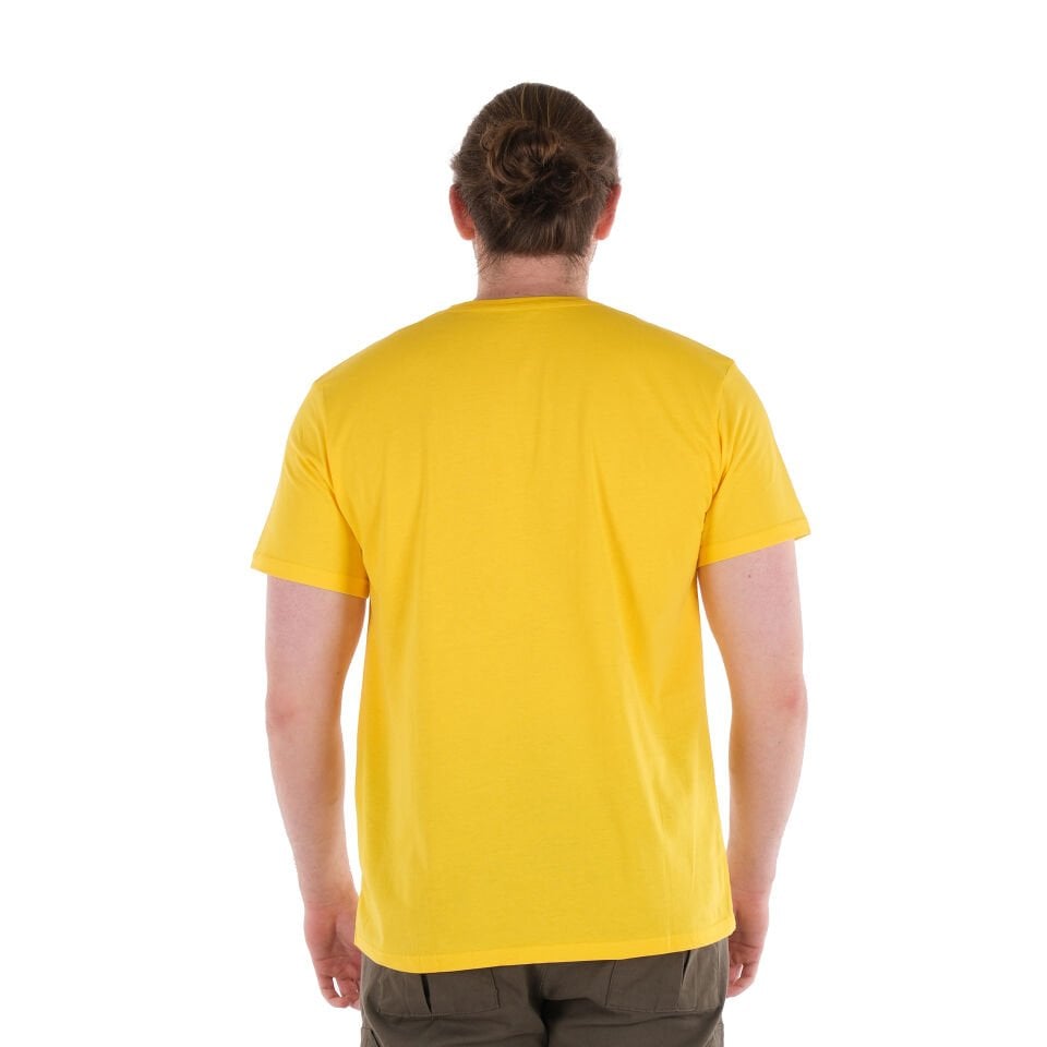 Utopeak Basic Unisex Penye T-Shirt - Sarı