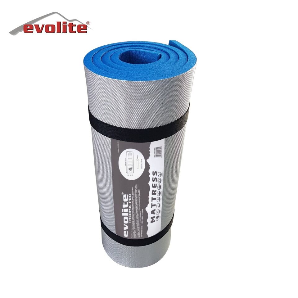 Evolite Thermic Pro 15mm Kamp Matı Mavi-Gri