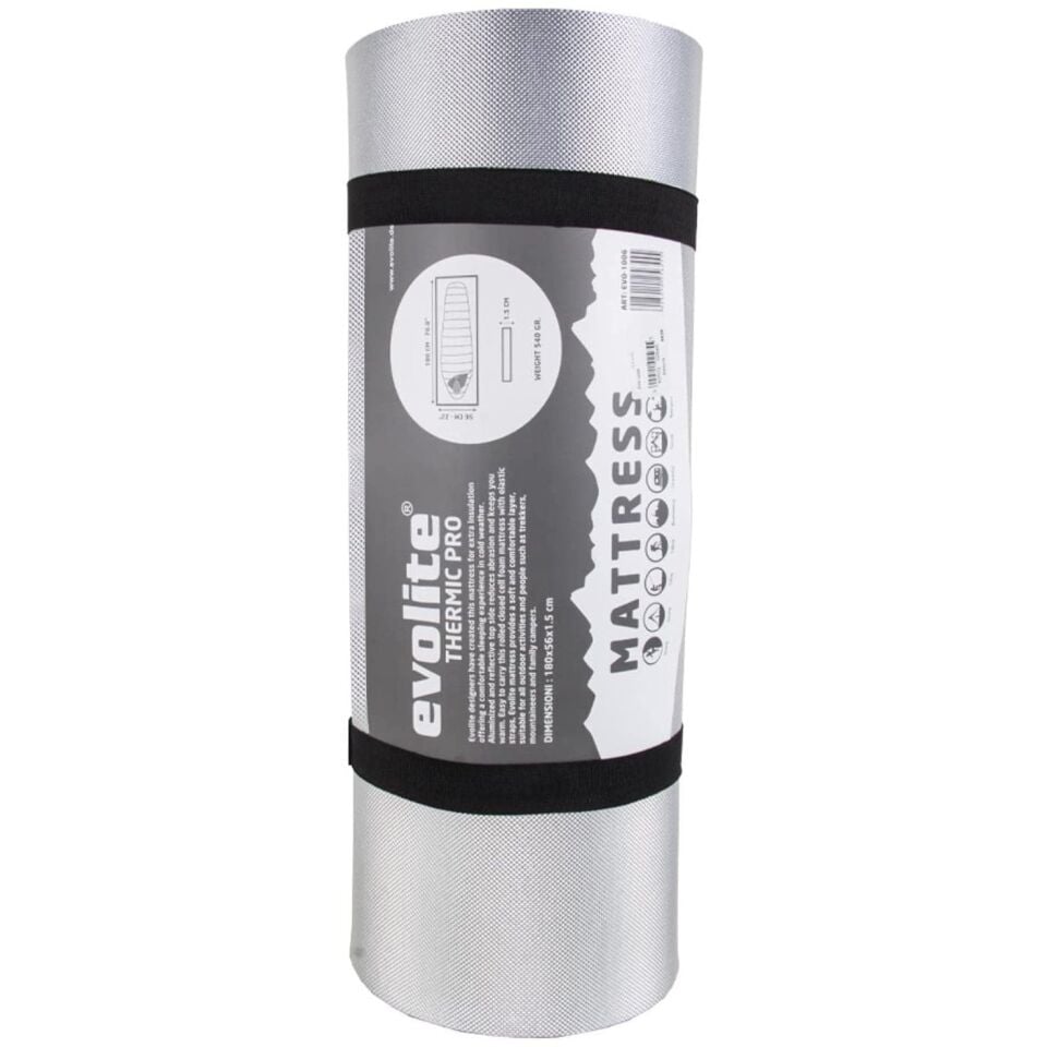 Evolite Thermic Pro 15mm Kamp Matı Mavi-Gri