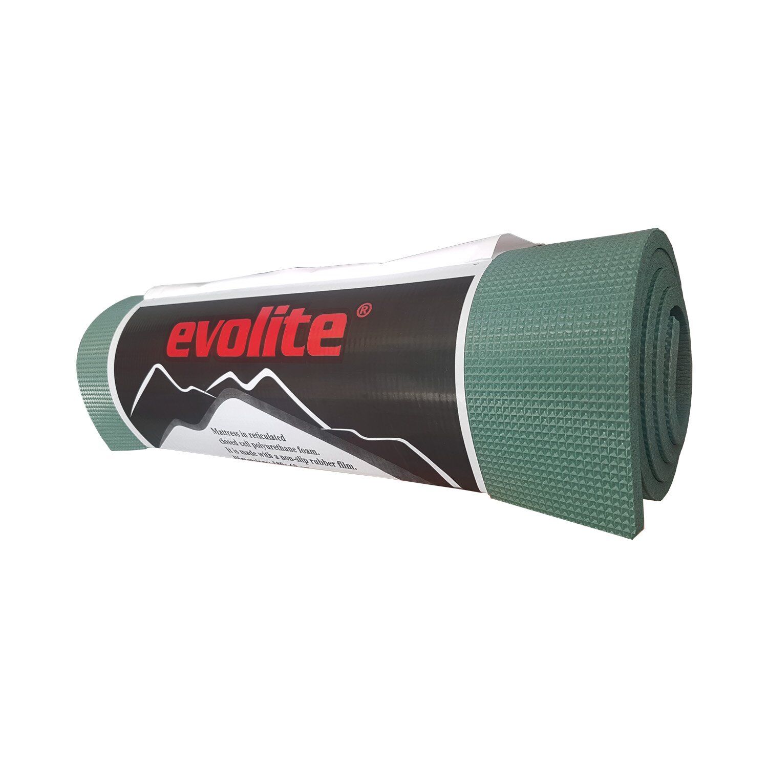 Evolite Pro Mat - Yeşil/Gri Dokulu 12 mm