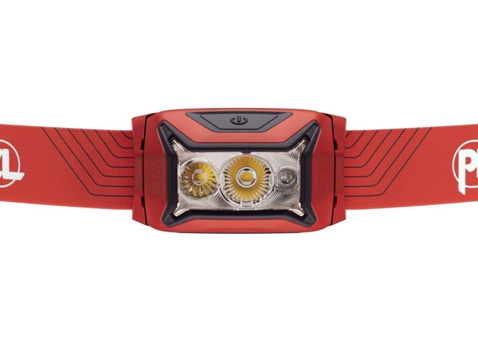 PETZL Actik K. Feneri (450 lümen) (Kırmızı)