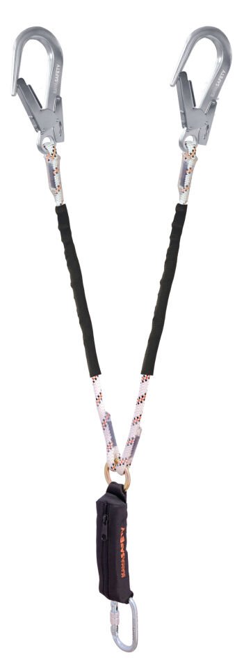 Kaya Safety Çift Kol Şok Emicili Braided Lanyard