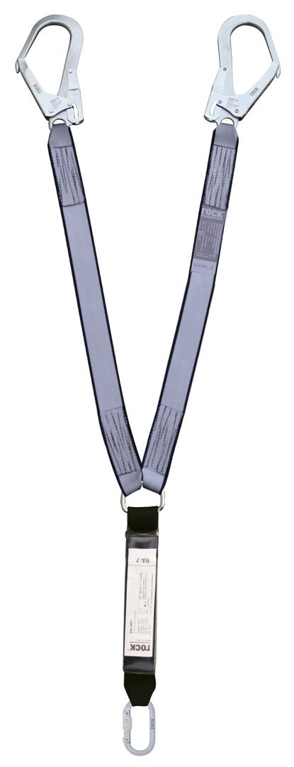Kaya Safety Çift Kol Şok Emicili  Lanyard 1,2 Mt