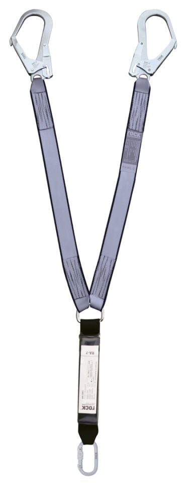 Kaya Safety Çift Kol Şok Emicili  Lanyard 1,2 Mt
