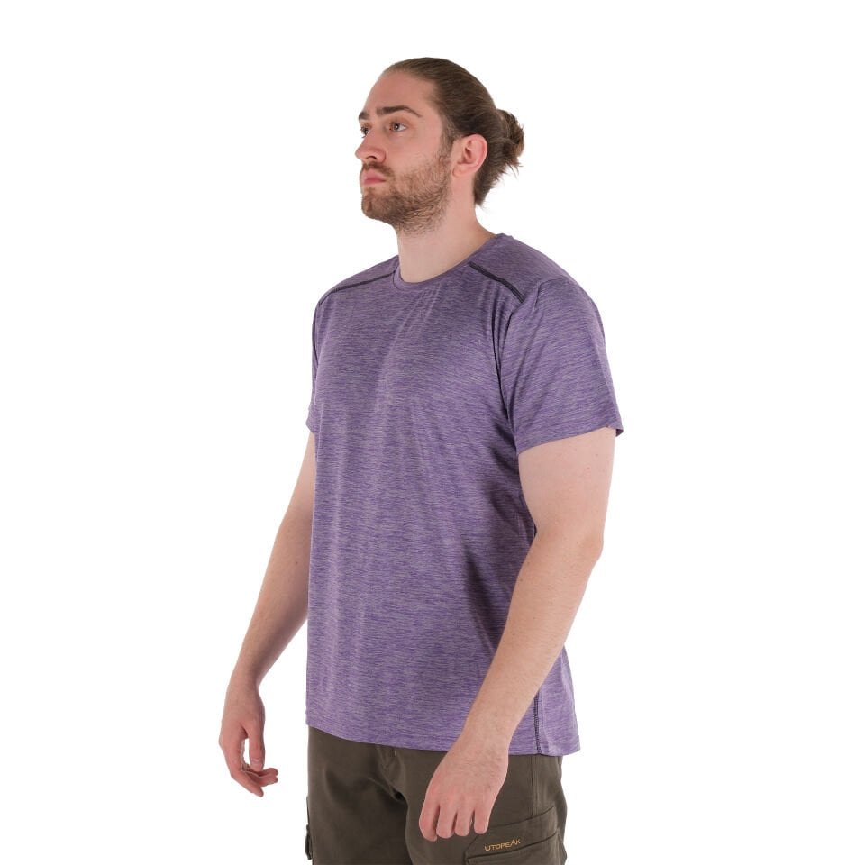 Utopeak Kırçıl Unisex T-Shirt - Mor