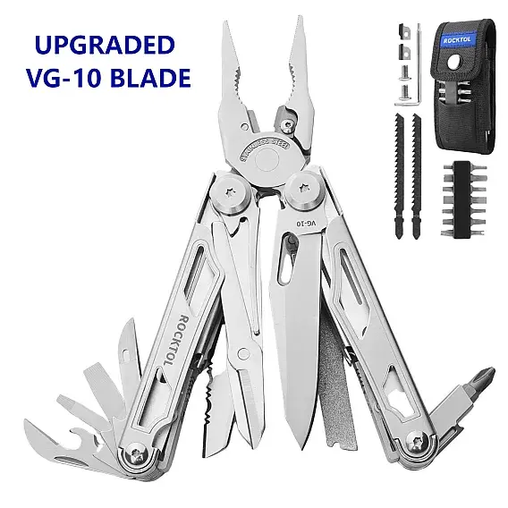 Rocktol 29 Fonksiyonlu Multitool Pense Kılıflı Ürün