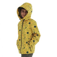 Utopeak Erkek Çocuk Su Geçirmez Ceket / Doğa-Sarı