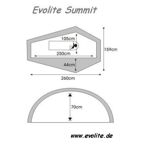 Evolite Summit Pro Çadır Sun Fresh UPF80