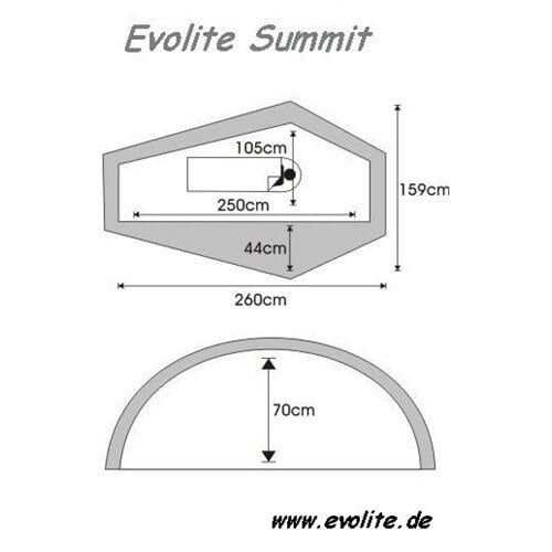 Evolite Summit Pro Çadır Sun Fresh UPF80