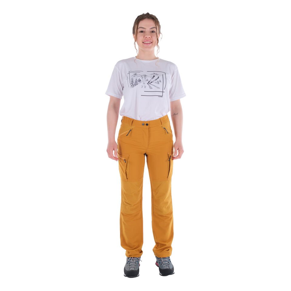 Utopeak Mysia Kadın Outdoor Pantolon - Hardal