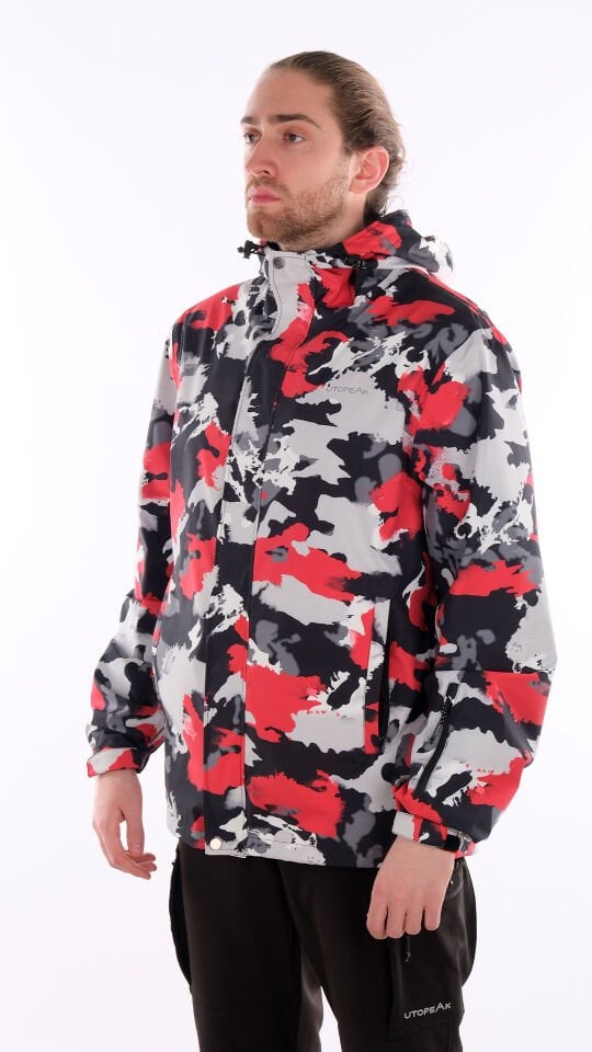 Utopeak PRO Kamuflaj Su Geçirmez Erkek Ceket