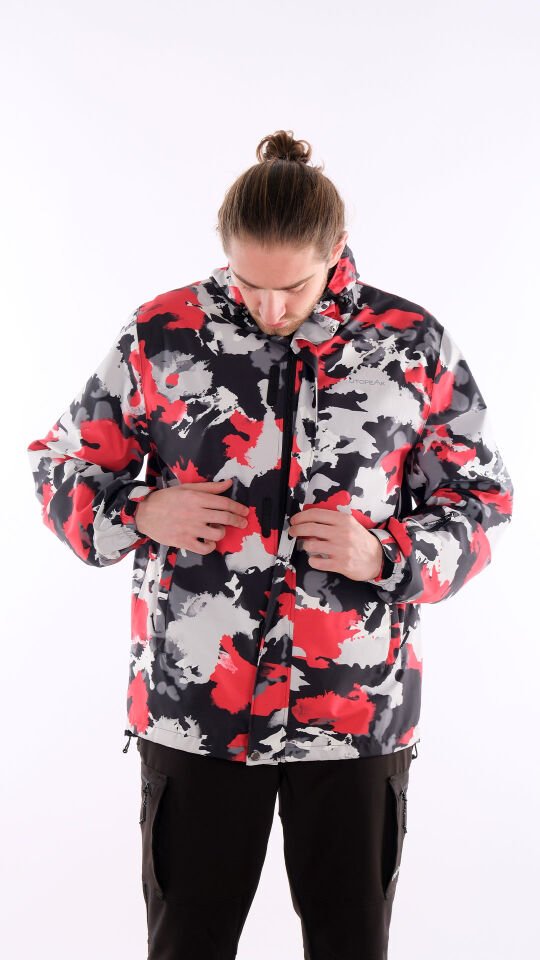 Utopeak PRO Kamuflaj Su Geçirmez Erkek Ceket