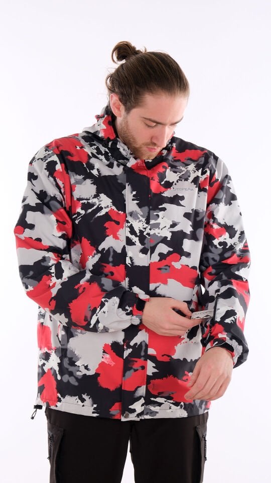 Utopeak PRO Kamuflaj Su Geçirmez Erkek Ceket