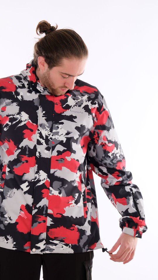 Utopeak PRO Kamuflaj Su Geçirmez Erkek Ceket
