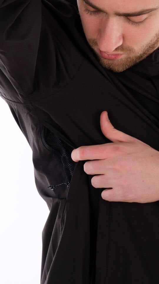 Utopeak PRO Su Geçirmez Siyah Erkek Ceket