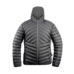 Milo Baayo Kapüşonlu Erkek Ceket - Siyah