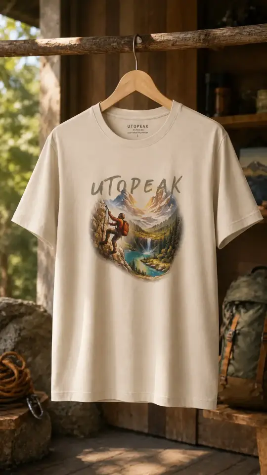 Utopeak Round Climber T-shirt