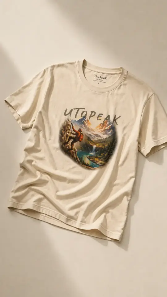 Utopeak Round Climber T-shirt