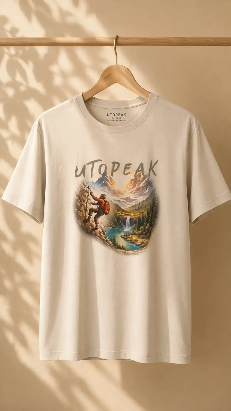 Utopeak Round Climber T-shirt