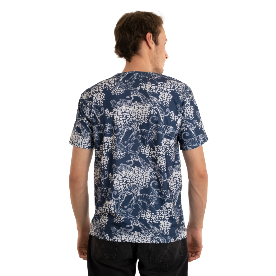 Utopeak Kaplan Lacivert T-shirt