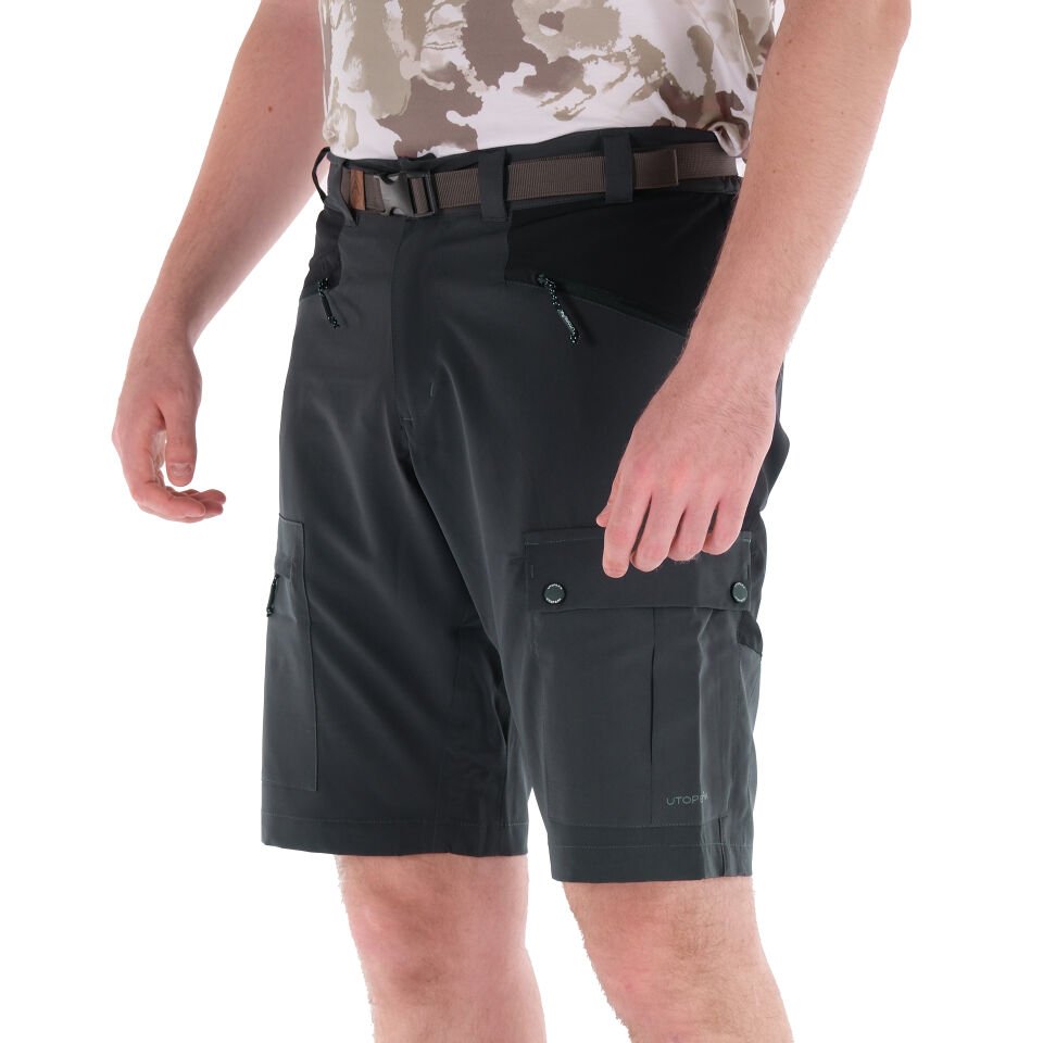 Utopeak Kios Outdoor Erkek Şort - Antrasit