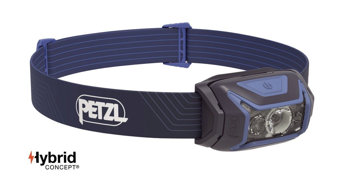 PETZL Actik Kafa Feneri (450 lümen) 2023 MAVİ
