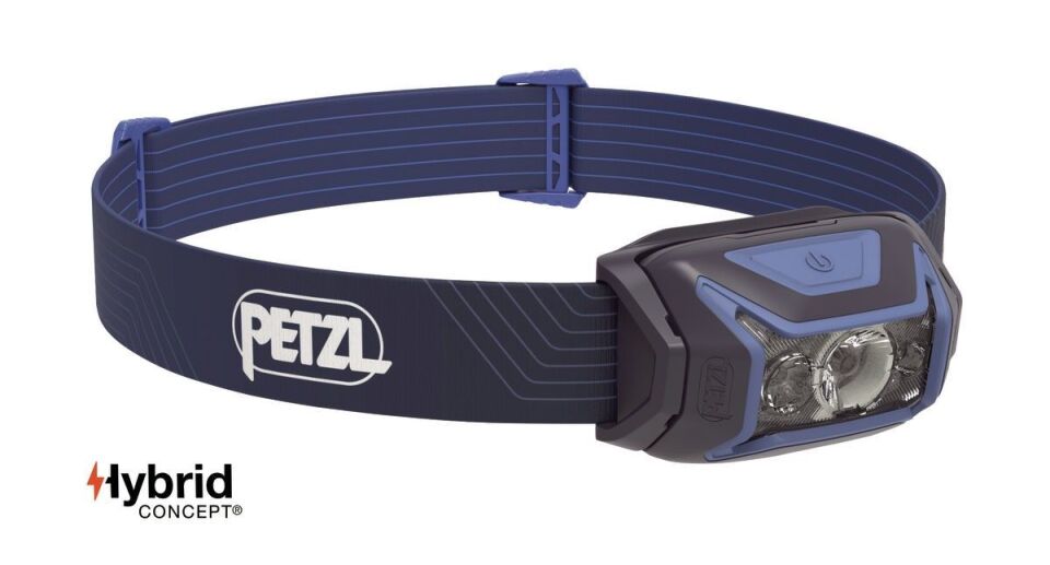 PETZL Actik Kafa Feneri (450 lümen) 2023 MAVİ