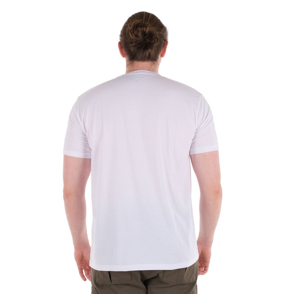 Utopeak Kayaklı T-shirt / Beyaz