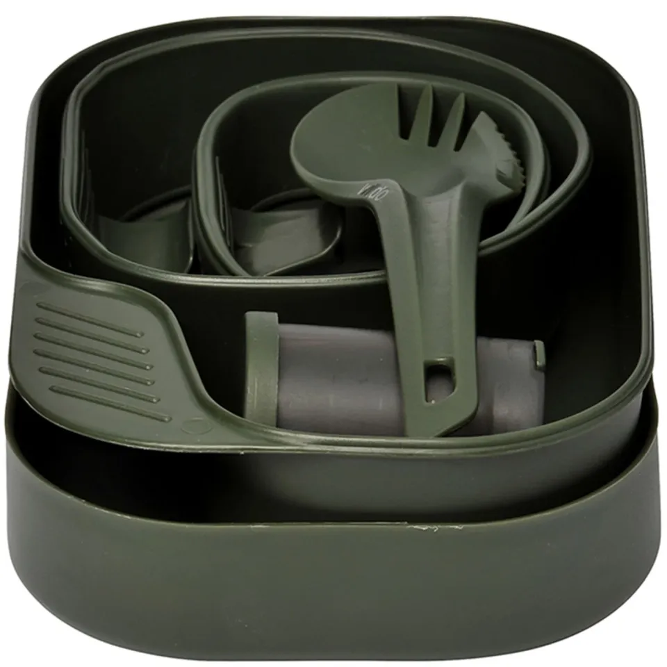 Wildo Camp-A-Box Complete Yemek Seti W10264 Olive