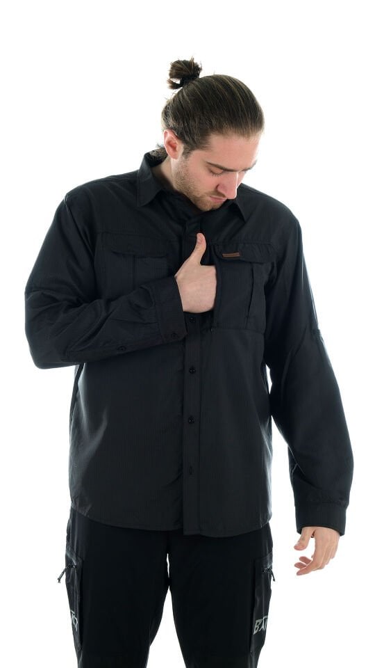 Utopeak Smart Outdoor Unisex Gömlek - Siyah