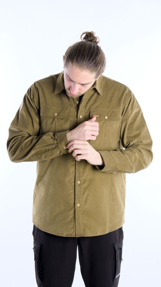 Utopeak Apolyont Kadife Erkek Gömlek Oil