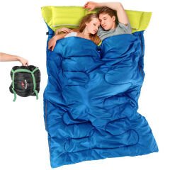 NatureHike Çift Kişilik Uyku Tulumu - Mavi