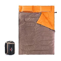 NatureHike Çift Kişilik Uyku Tulumu - Turuncu