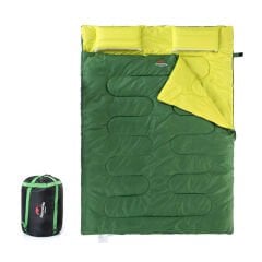 NatureHike Çift Kişilik Uyku Tulumu - Yeşil