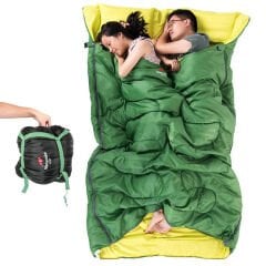 NatureHike Çift Kişilik Uyku Tulumu - Yeşil