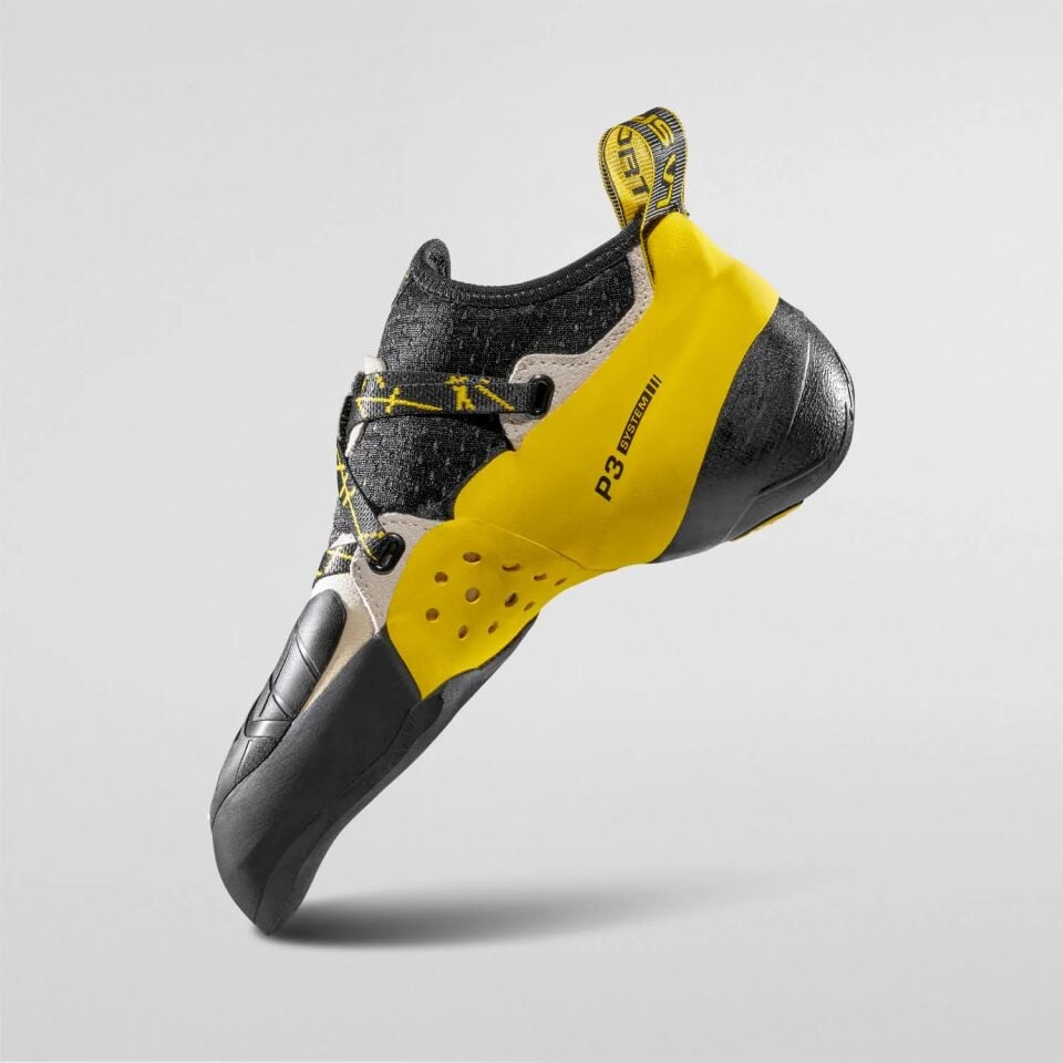La Sportiva Solution White/Yellow Tırmanış Ayakkabısı
