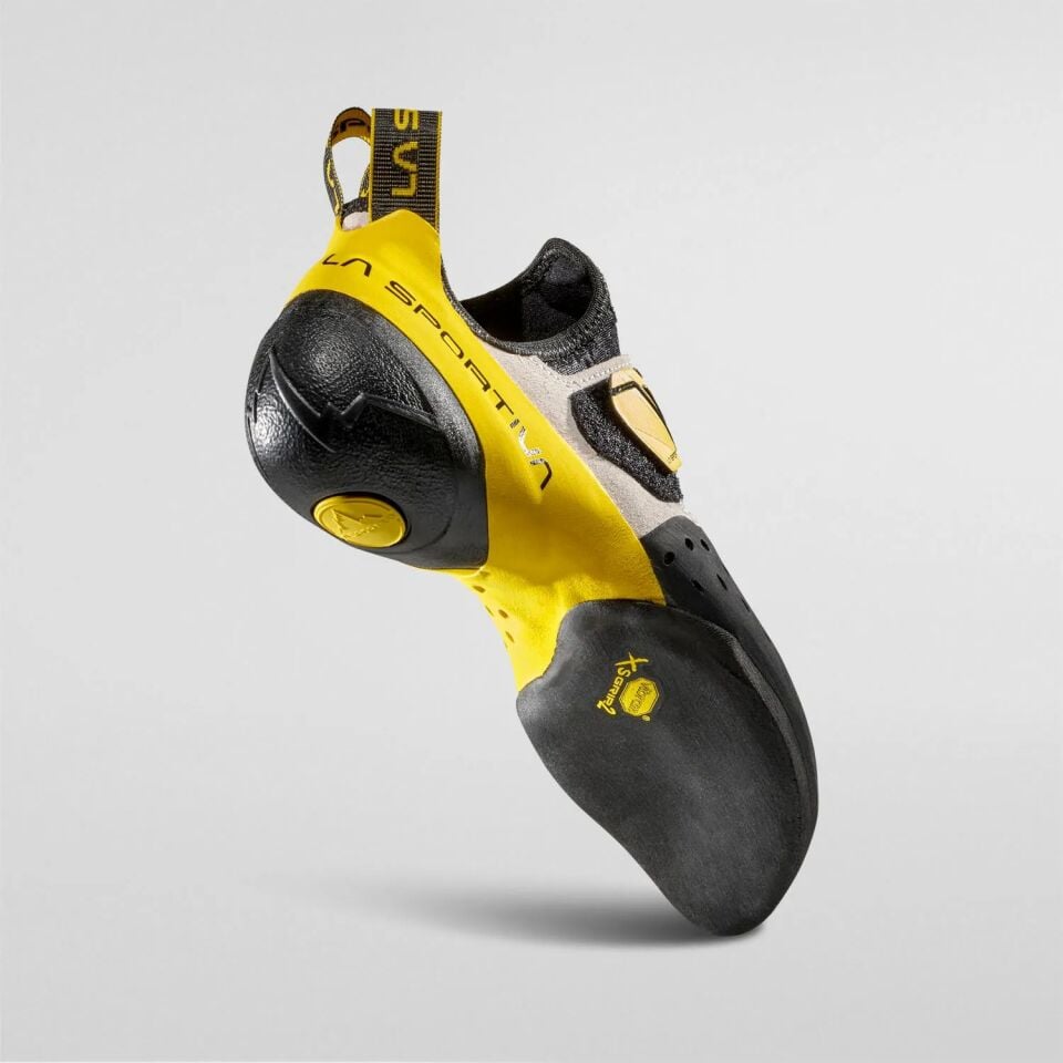 La Sportiva Solution White/Yellow Tırmanış Ayakkabısı