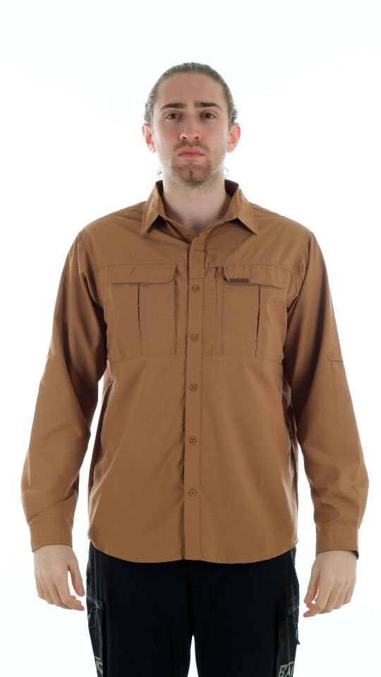 Utopeak Smart Outdoor Unisex Gömlek - Camel